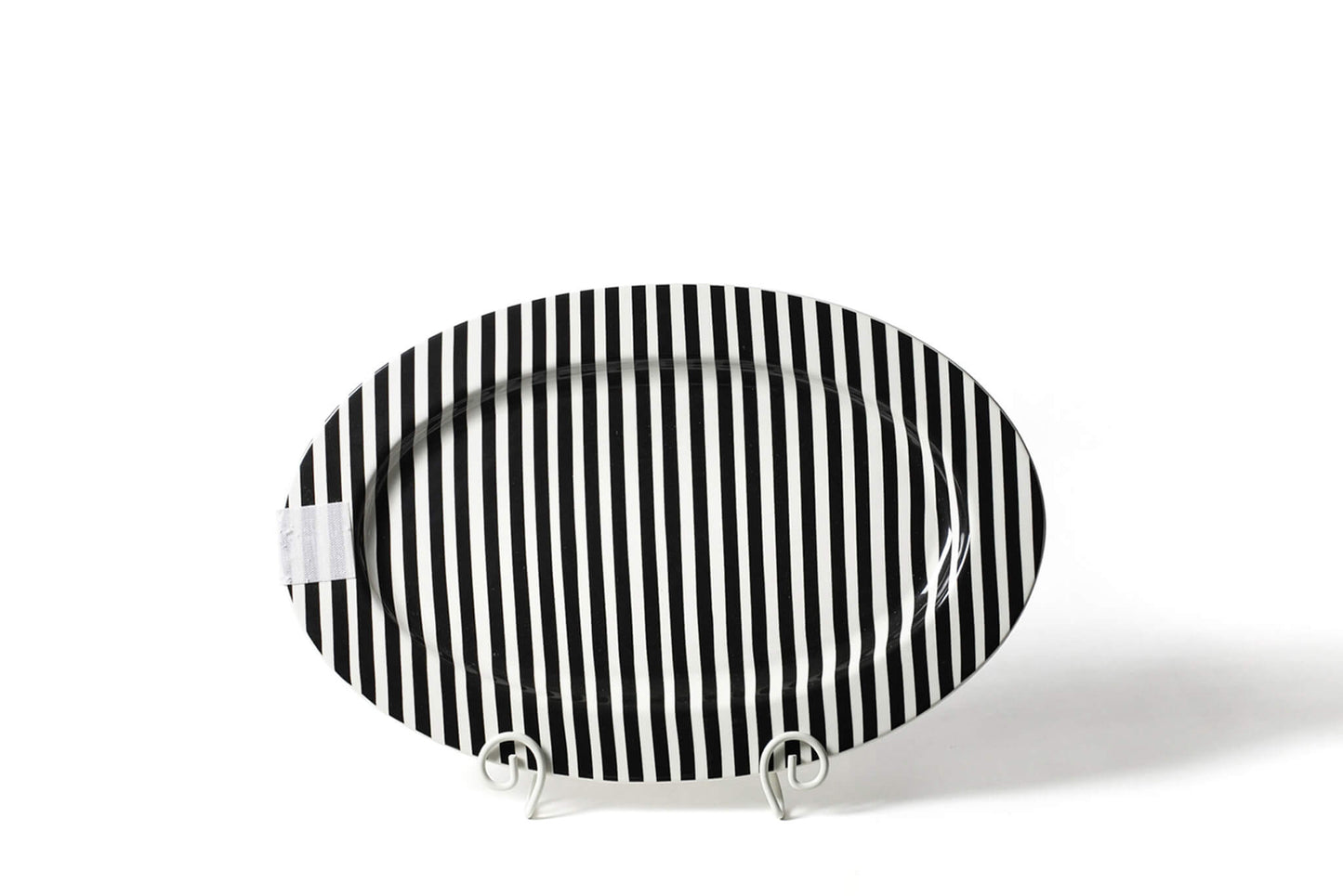 Black Stripe Big Entertaining Oval Platter - Gaines Jewelers