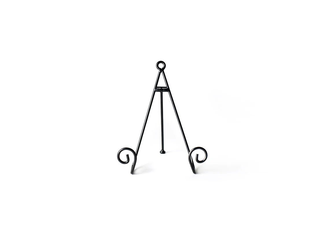Black Swirl Mini Plate Stand - Gaines Jewelers