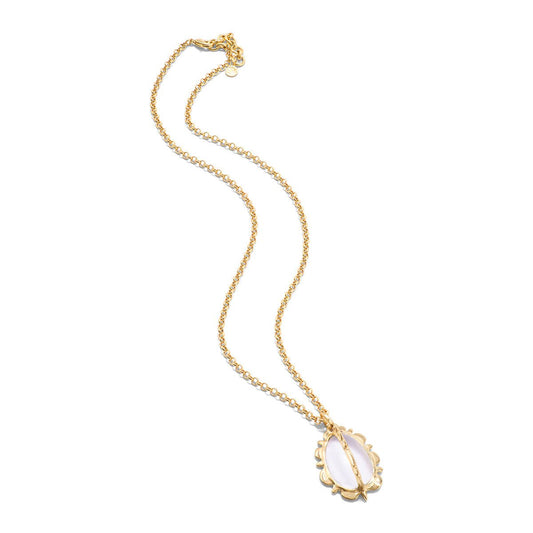 Bliss Necklace - Clear Quartz - Gaines Jewelers
