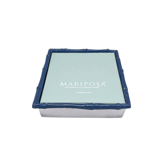 Blue Bamboo Napkin Holder - Gaines Jewelers