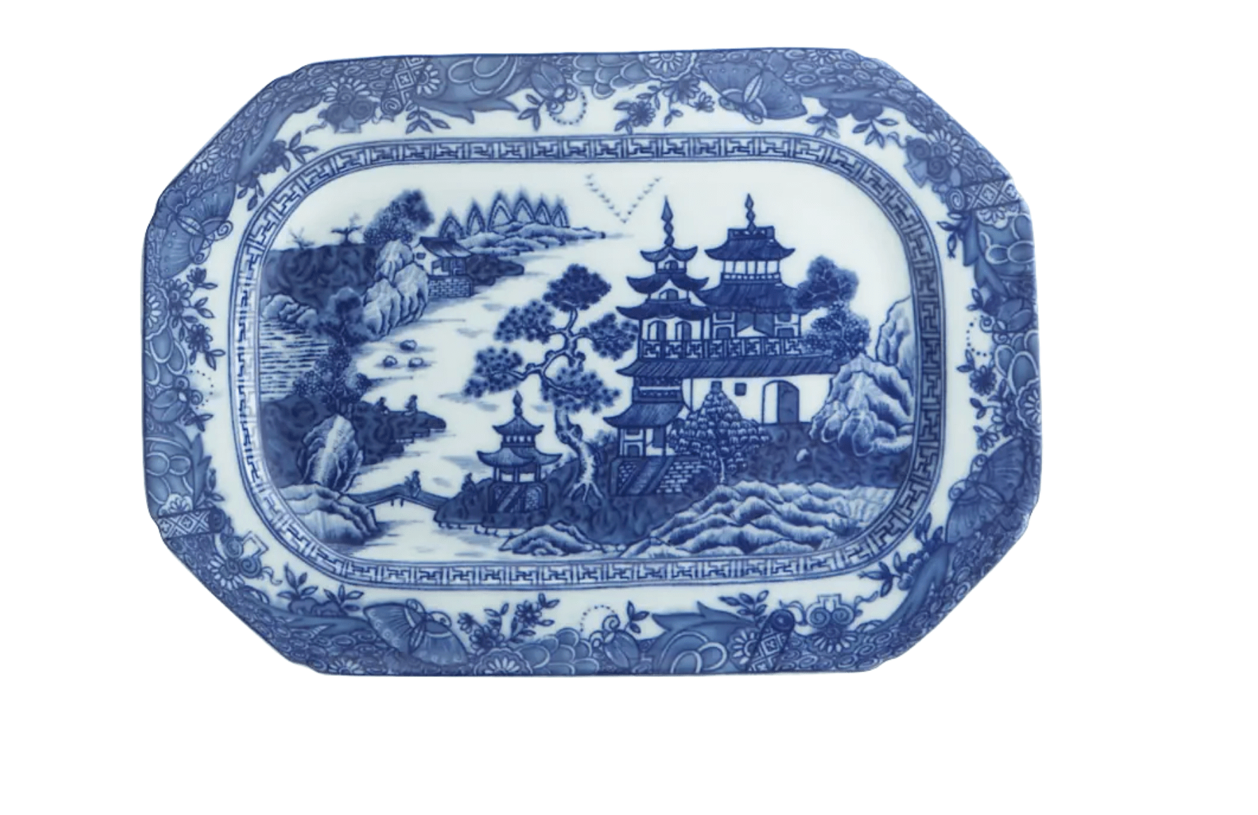 Blue Canton Cookie Plate - Gaines Jewelers