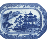 Blue Canton Cookie Plate - Gaines Jewelers