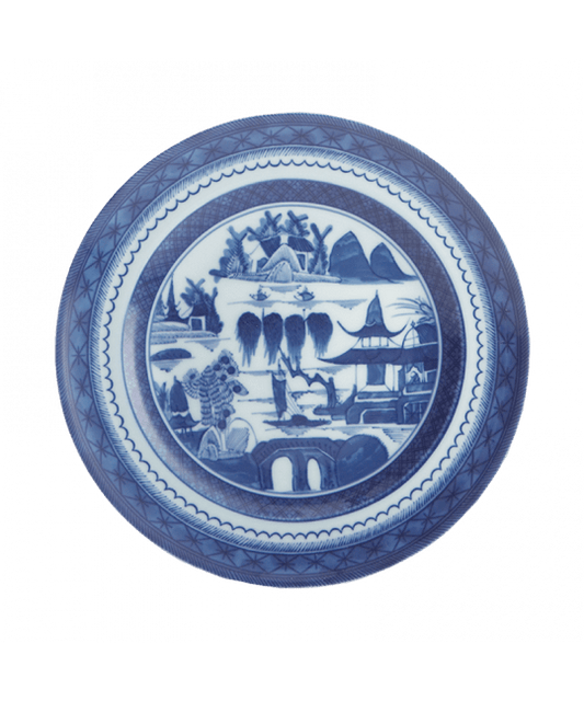 BLUE CANTON DESSERT PLATE - Gaines Jewelers