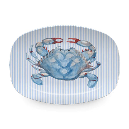 Blue Crabby Platter - Gaines Jewelers