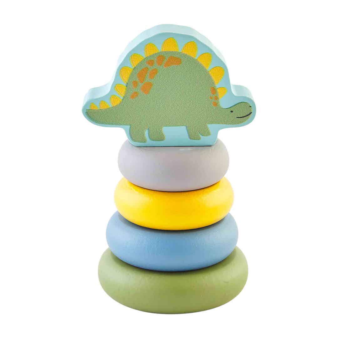 Blue Dino Stacking Toy - Gaines Jewelers