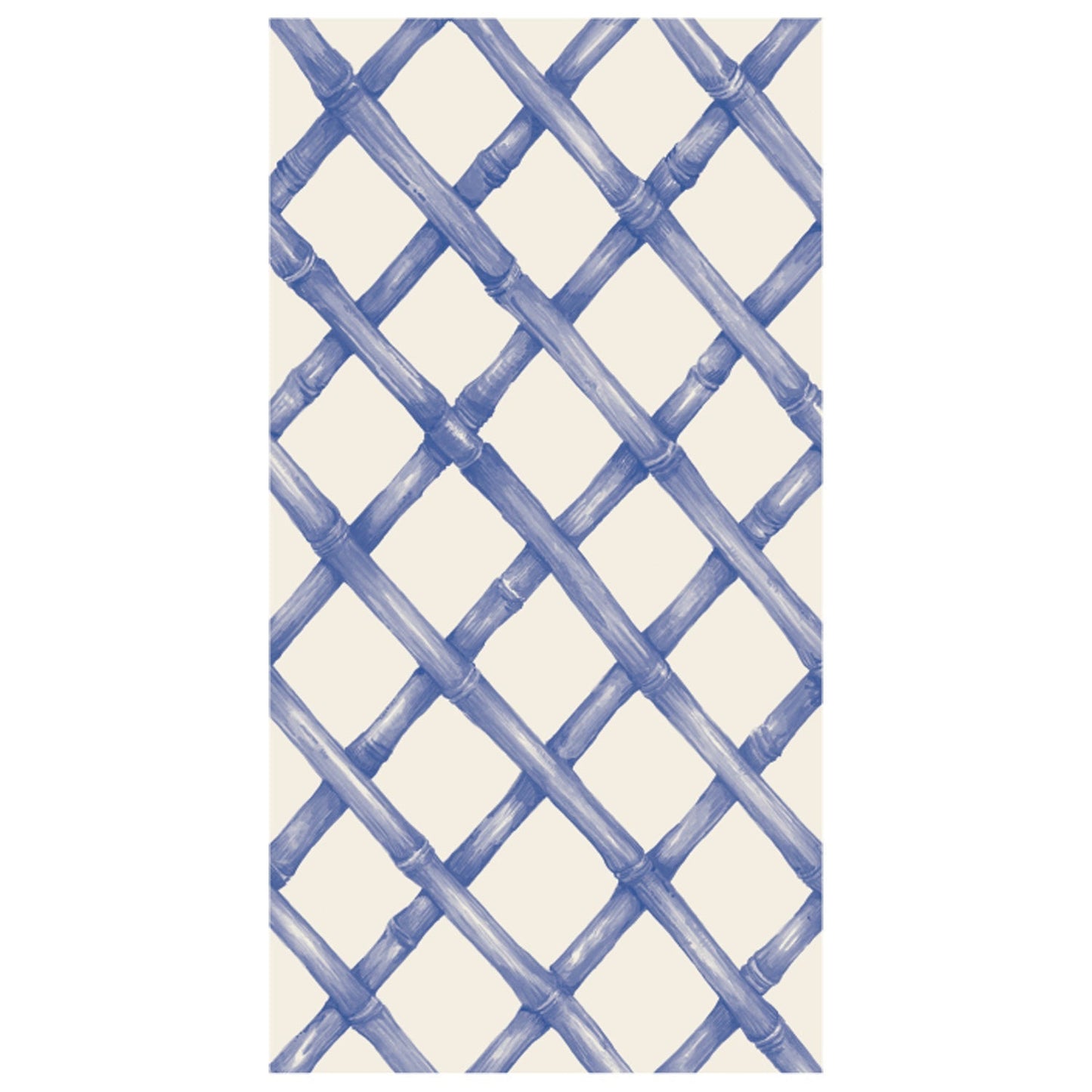 Blue Lattice Guest Napkin S/16 - Gaines Jewelers