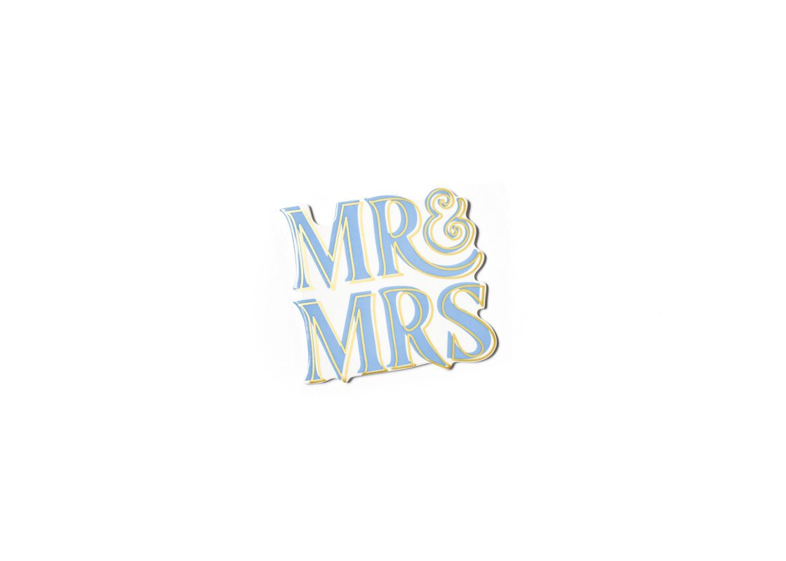 Blue Mr. and Mrs. Mini Attachment - Gaines Jewelers