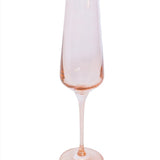 Blush Champagne Flute - Estelle Colored Glass - Gaines Jewelers