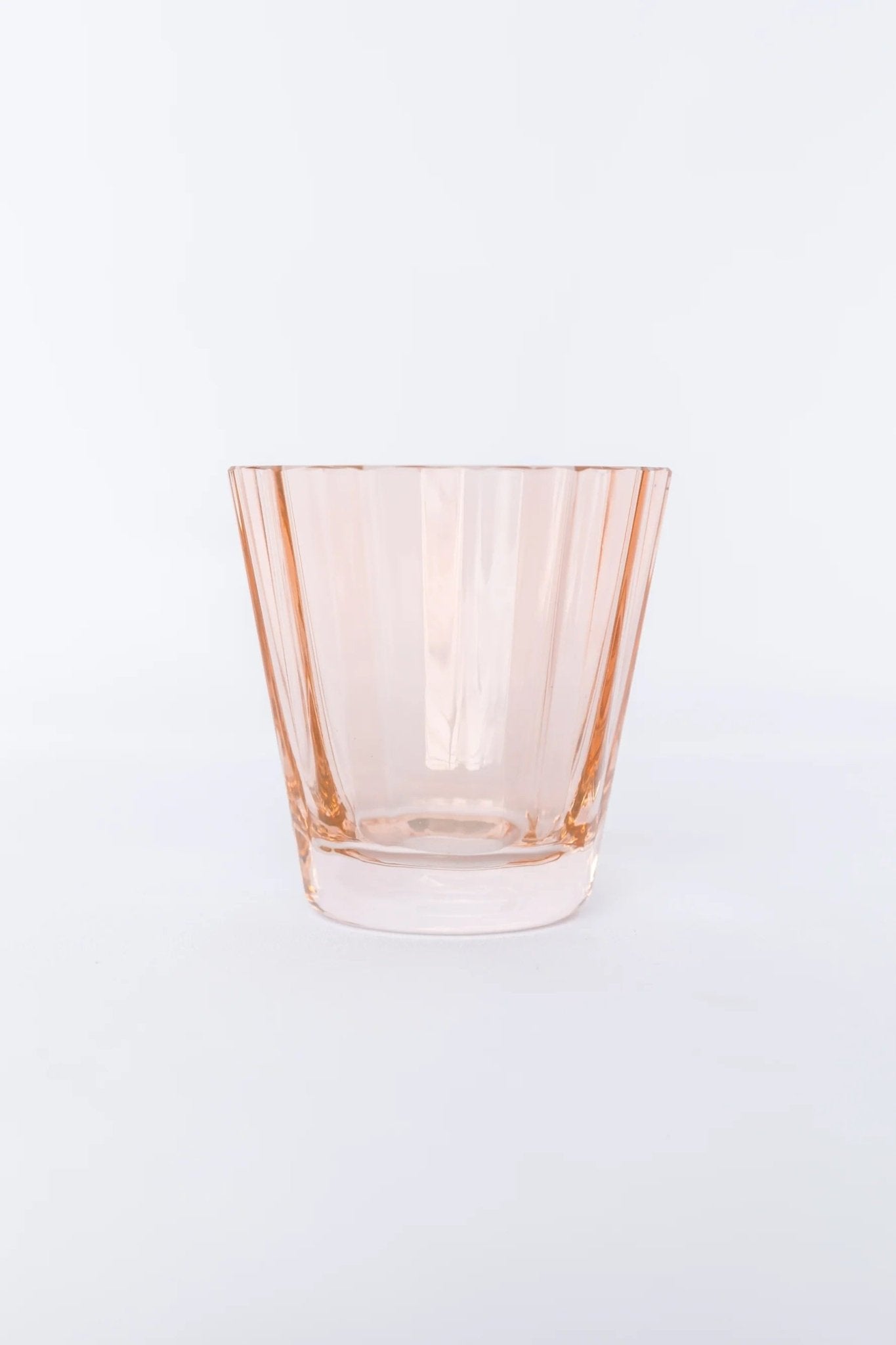 Blush Sunday Low Ball - Estelle Colored Glass - Gaines Jewelers