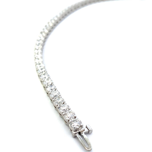 Bracelet diamond tennis total weight=10.52ct - Gaines Jewelers
