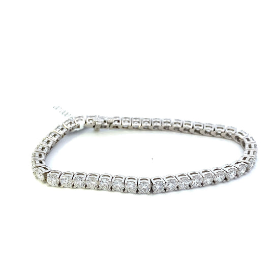 Bracelet diamond tennis total weight=10.52ct - Gaines Jewelers