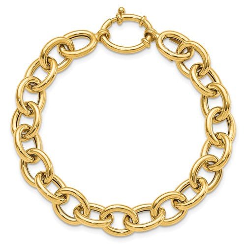 Bracelet fancy oval link - Gaines Jewelers