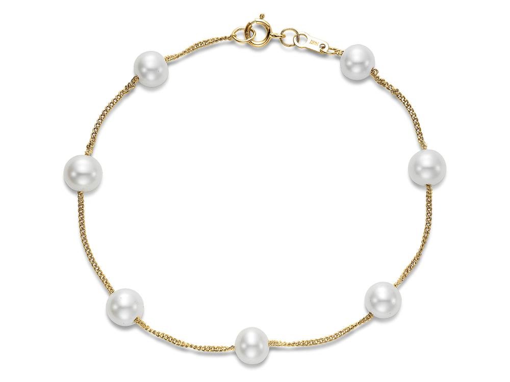 Bracelet pearl Tin Cup - Gaines Jewelers
