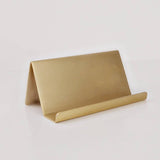 Brass Card Holder - Gaines Jewelers