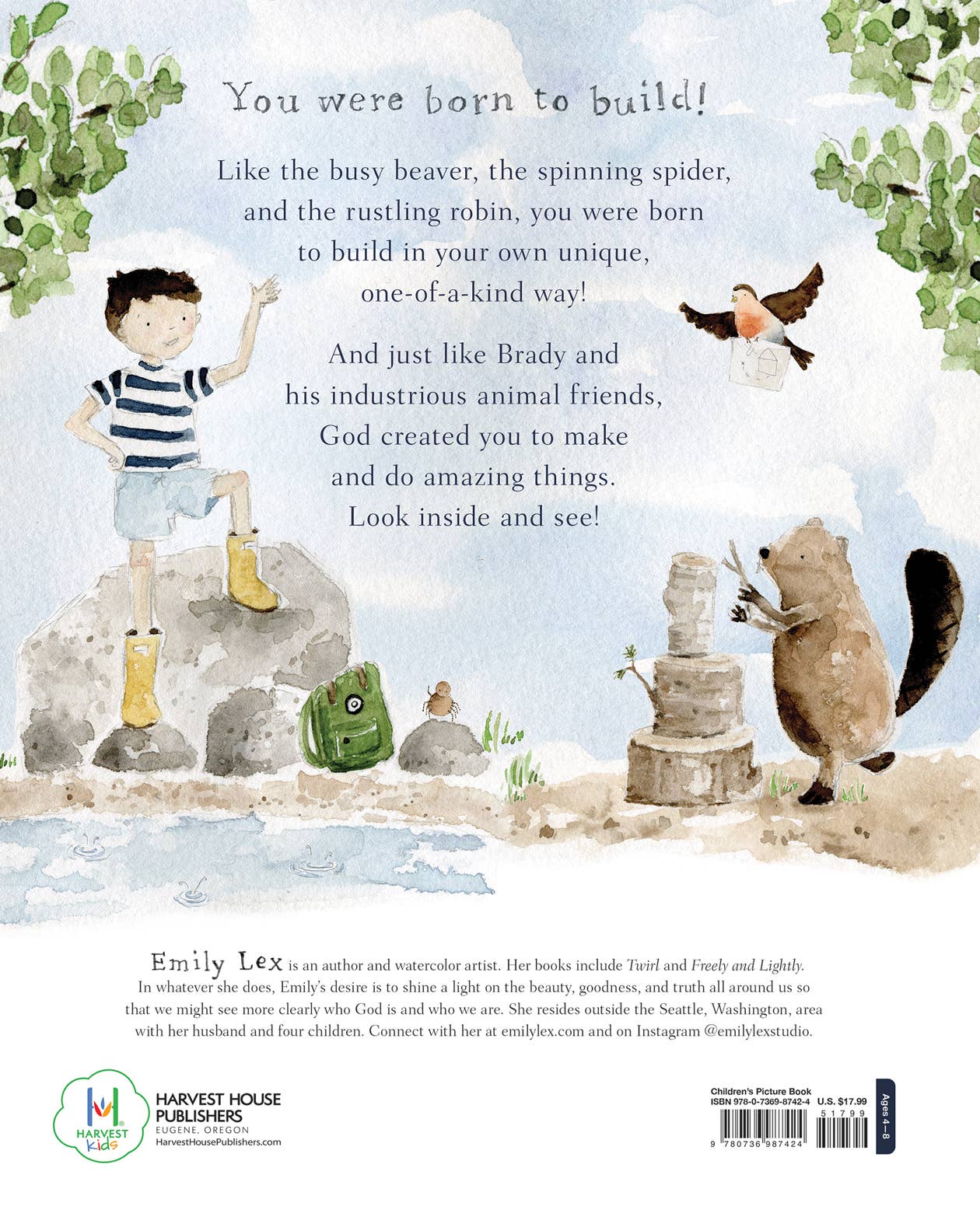 Build, Book for Kids (4-8) - Harvest House Publishers - Gaines Jewelers