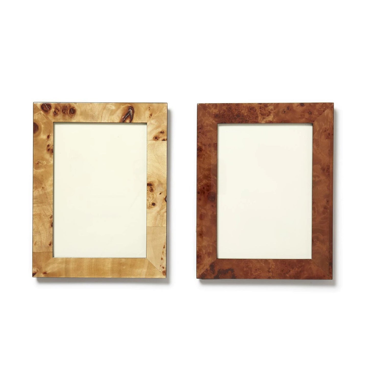 Burled Wood 5" x 7" Photo Frame in Light Brown - Gaines Jewelers