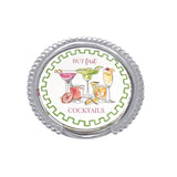 But first...Cocktails Beaded Coaster Set - Gaines Jewelers
