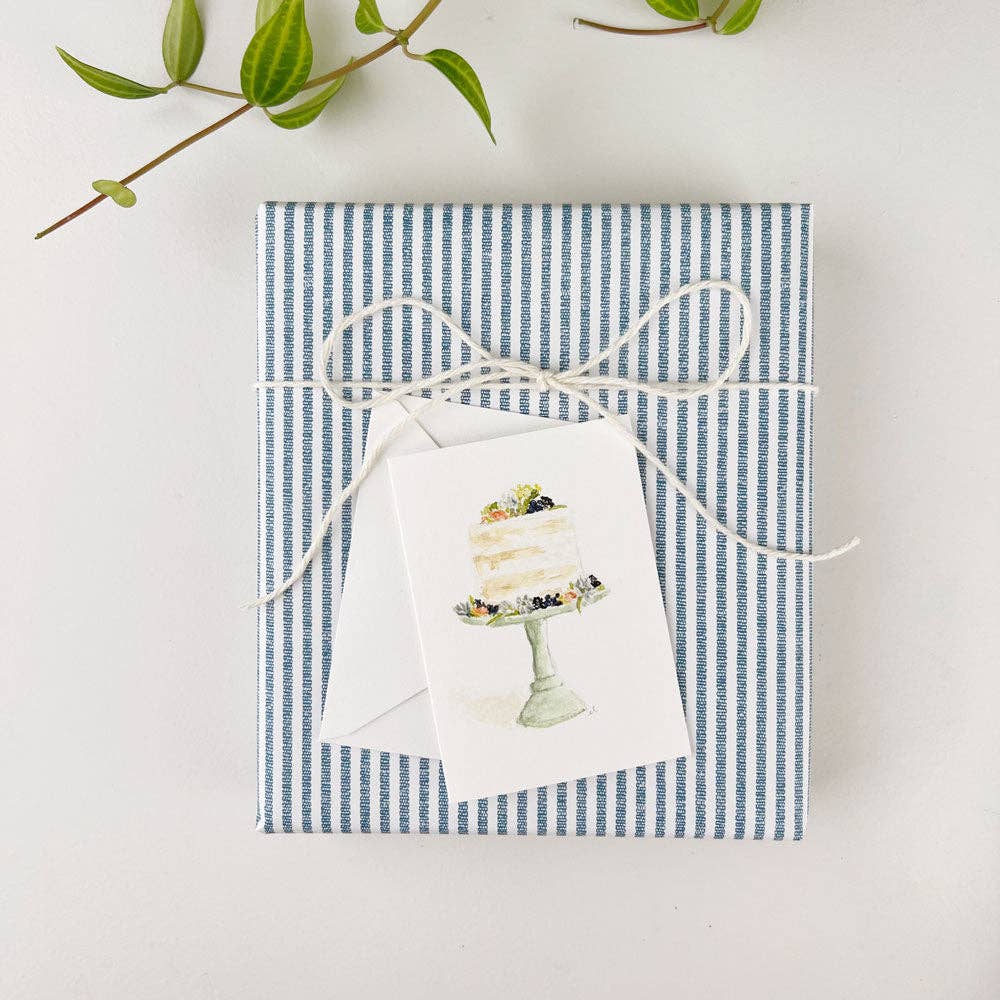 cake mini notecard - Gaines Jewelers