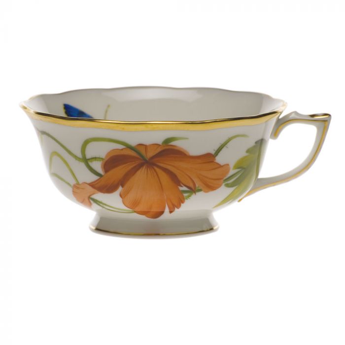 * California Poppy - Tea Cup - Herend - Gaines Jewelers