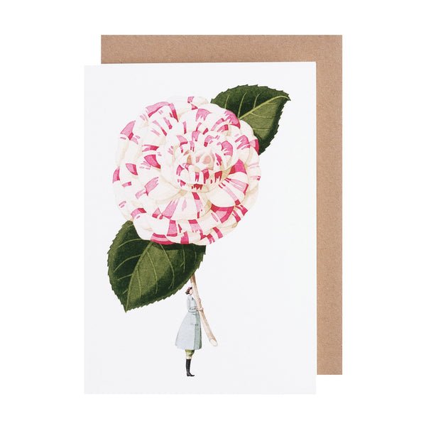 Camellia Greeting Card - Gaines Jewelers