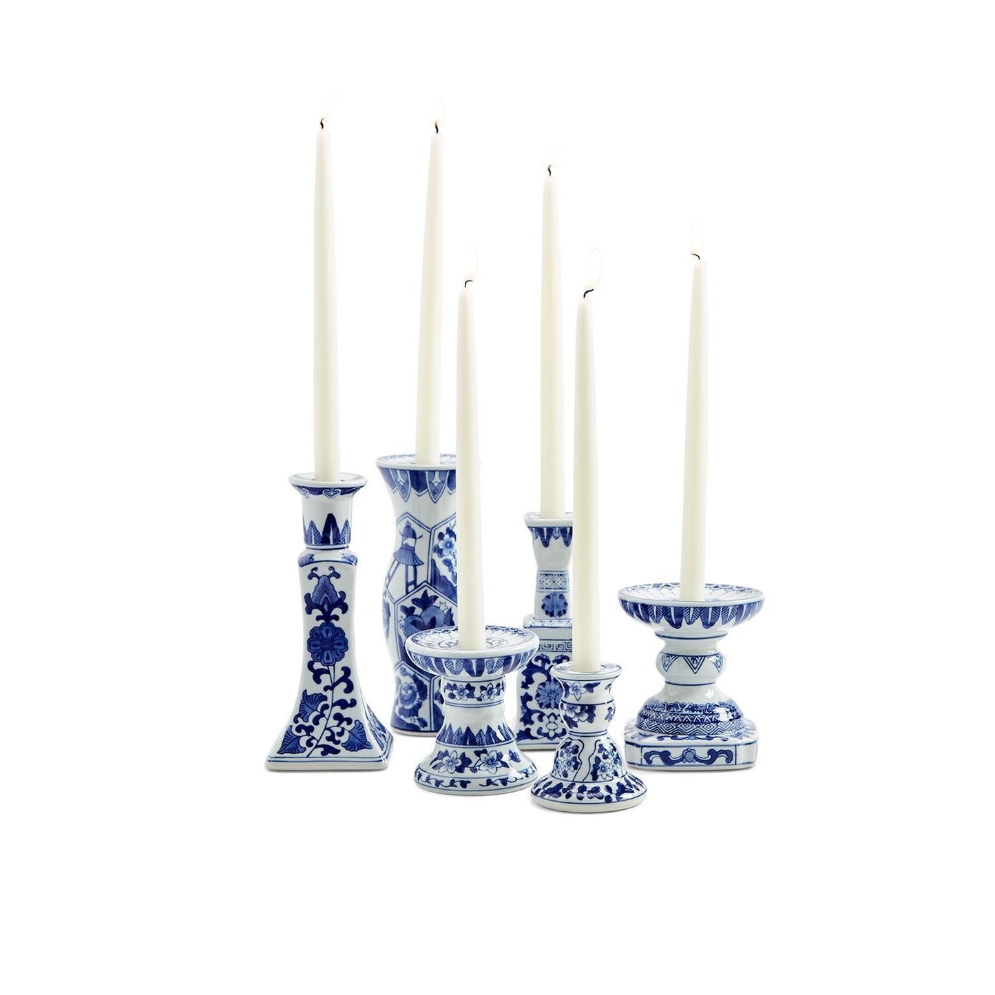 Canton Collection Candleholders Set of 6 - Gaines Jewelers