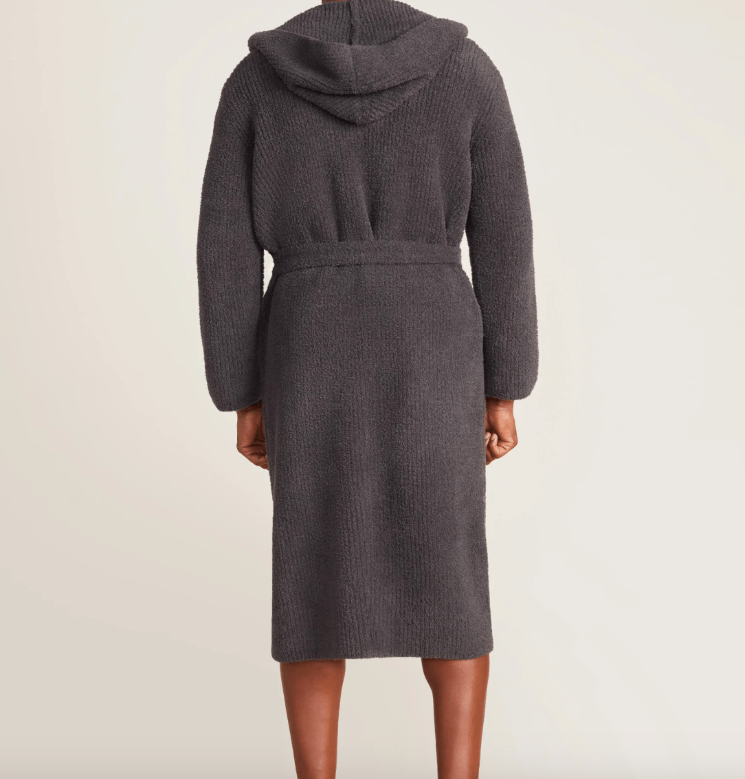 Carbon Cozychic Ribbed Hooded Robe - Gaines Jewelers