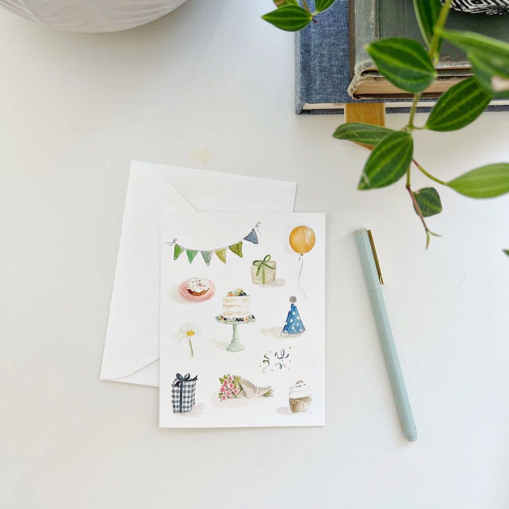 celebrate notecards: Single card - Gaines Jewelers