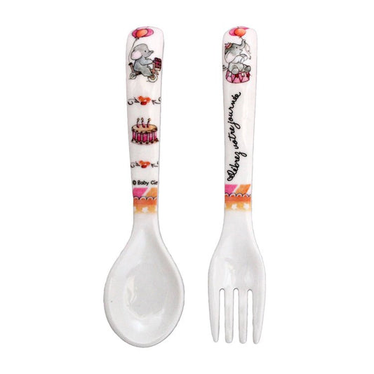 Celebrate Your Day Baby Fork & Spoon Set - Gaines Jewelers