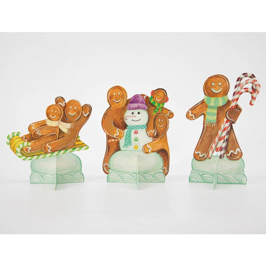 Centerscape- Gingerbread Table Ornaments - Gaines Jewelers