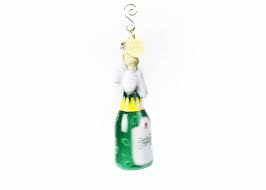 Champagne Shaped Ornament - Gaines Jewelers