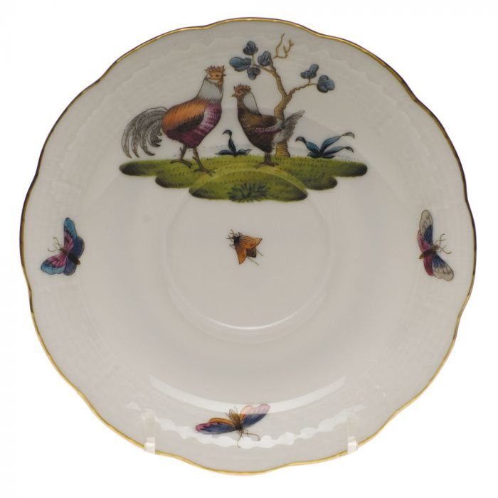 CHANTICLEER - TEA SAUCER - Gaines Jewelers