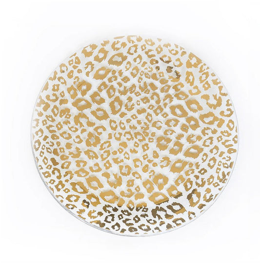 Cheetah Round Plate - Gaines Jewelers