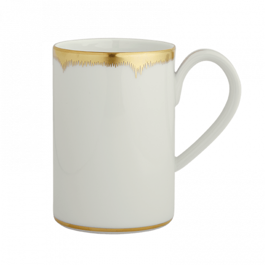 Chelsea Feather Gold Mug - Gaines Jewelers