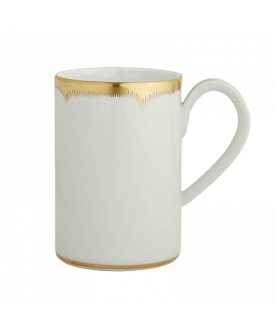 Chelsea Feather Gold Mug - Gaines Jewelers