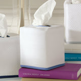 Chiaro Tissue Box Cover - White - Gaines Jewelers