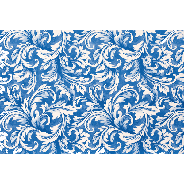 China Blue Acanthus Placemat - Gaines Jewelers