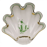 Chinese Bouquet Green - Large Shell - Herend - Gaines Jewelers