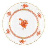 Chinese Bouquet Rust Salad Plate - Herend - Gaines Jewelers