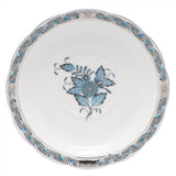 CHINESE BOUQUET TURQUOISE & PLATINUM - TEA CUP & SAUCER - Gaines Jewelers
