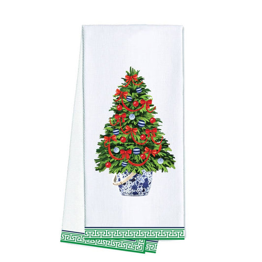 Christmas Tree Tea Towel - Gaines Jewelers