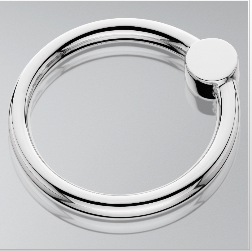 Circle Rattle Sterling Silver - Gaines Jewelers