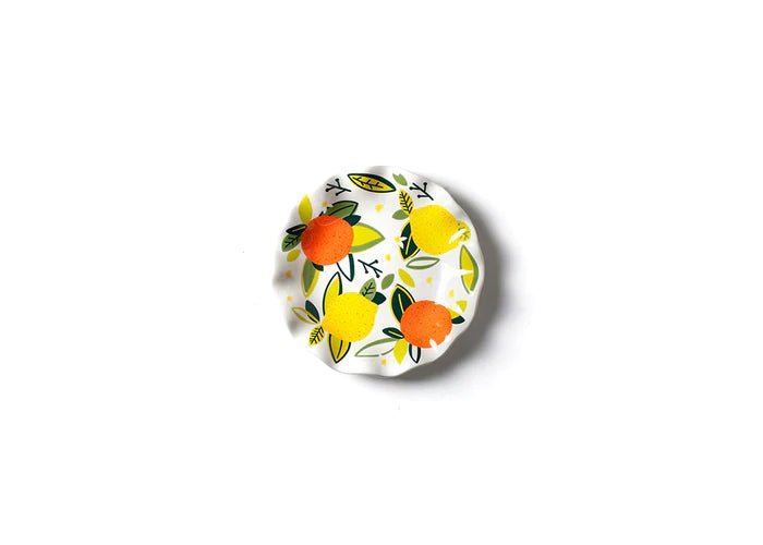 Citrus Ruffle Salad Plate - Gaines Jewelers