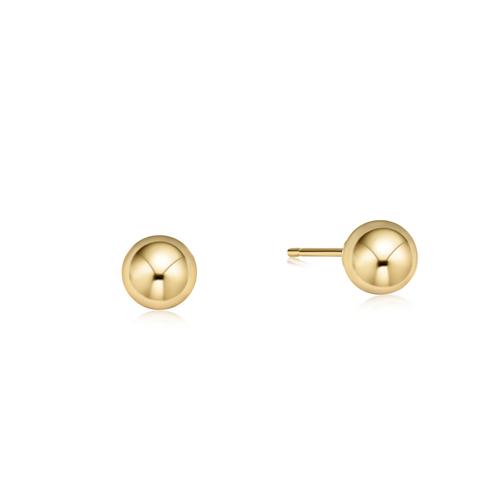 Classic Gold Ball Stud - Gaines Jewelers