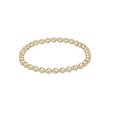 Classic Grateful-Mixed Metal Pattern Bead Bracelet - Gaines Jewelers