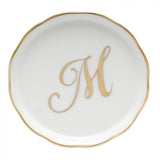 COASTER WITH MONOGRAM - M - Gaines Jewelers