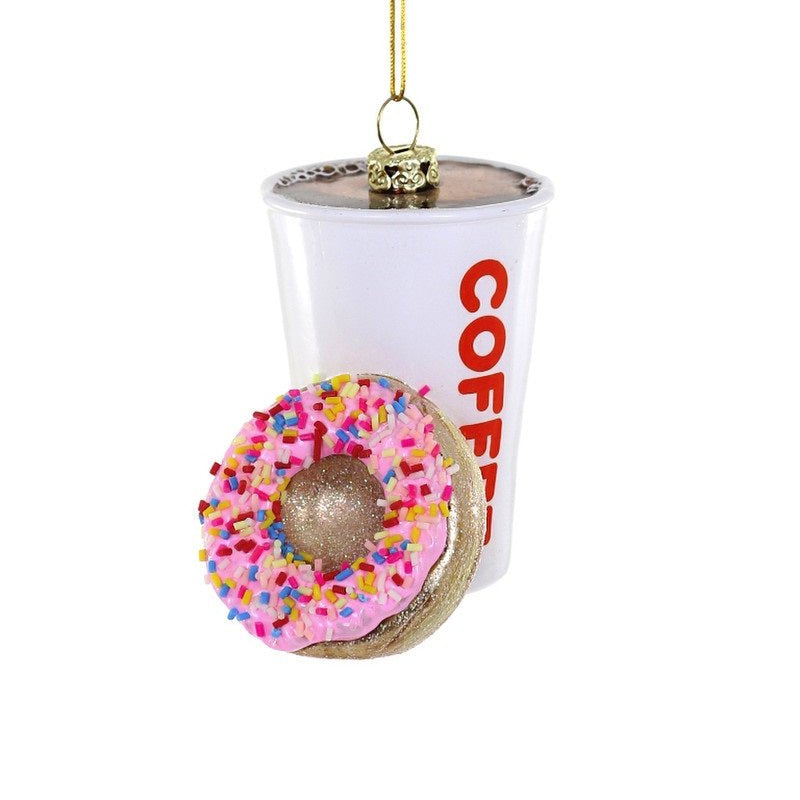 Coffee N'Donuts Ornament - Gaines Jewelers