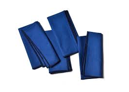 Color Block Navy Napkin, Set of 4 - Gaines Jewelers