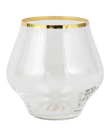 Contessa Gold Stemless Wine Glass - Gaines Jewelers