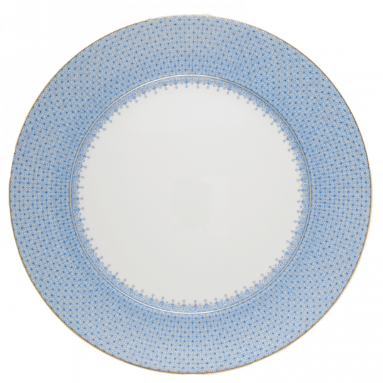 Cornflower Lace Service Plate - Gaines Jewelers