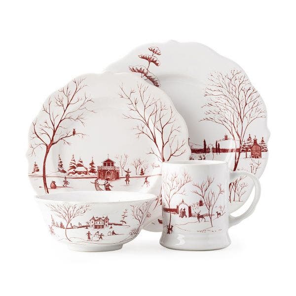 Country Estate 4pc Setting - Winter Frolic - Gaines Jewelers